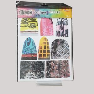 Dyan Reaveley S Dylusions Collage Sheets 8.5 X11 24/Pkg-Set 2
